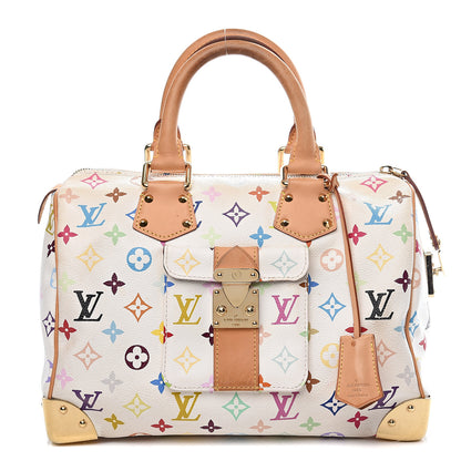 Louis Vuitton Monogram Multicolor Speedy 30 White 1 of 18