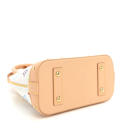 Louis Vuitton LV x TM Monogram Multicolor Alma BB White 4 of 9