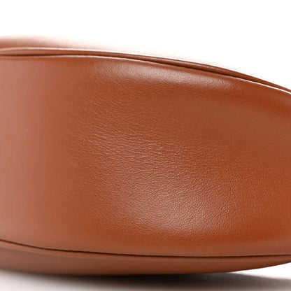 Celine Smooth Calfskin Triomphe Embroidered Ava Shoulder Bag Tan 10 of 11