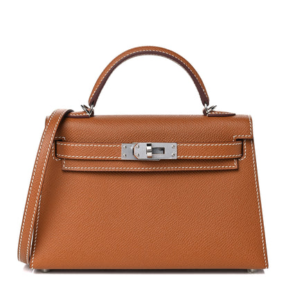 Hermes Epsom Mini Kelly Sellier 20 Gold 1 of 13