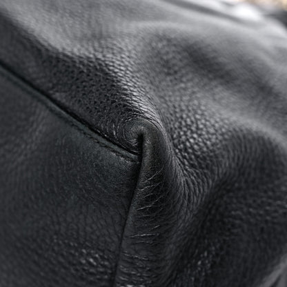 Gucci Pebbled Calfskin Medium Soho Chain Shoulder Bag Black 9 of 24