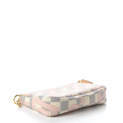 Louis Vuitton Damier Azur Tahitienne Mini Pochette Accessories 9 of 22