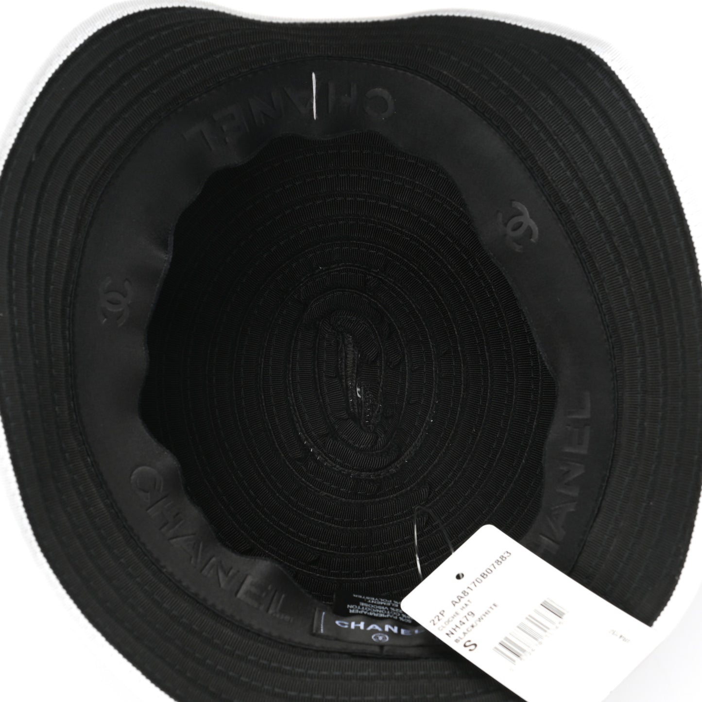 Cotton Viscose CC Bucket Hat S Black