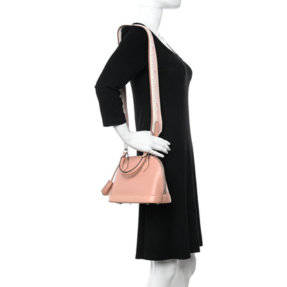 Louis Vuitton Epi Jacquard Alma BB Rose Trianon 2 of 11
