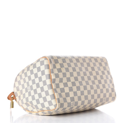 Louis Vuitton Damier Azur Speedy 30 3 of 10