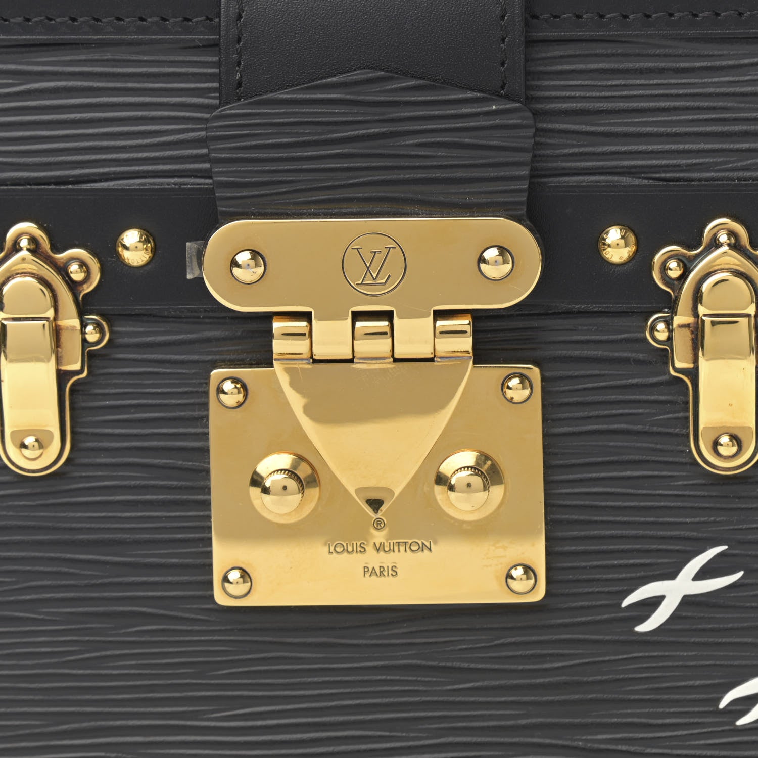 Louis Vuitton Epi Petite Malle Black 8 of 11