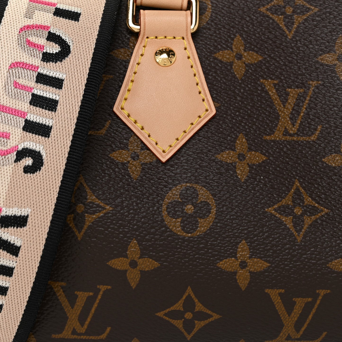 Monogram Speedy Bandouliere 20 Black