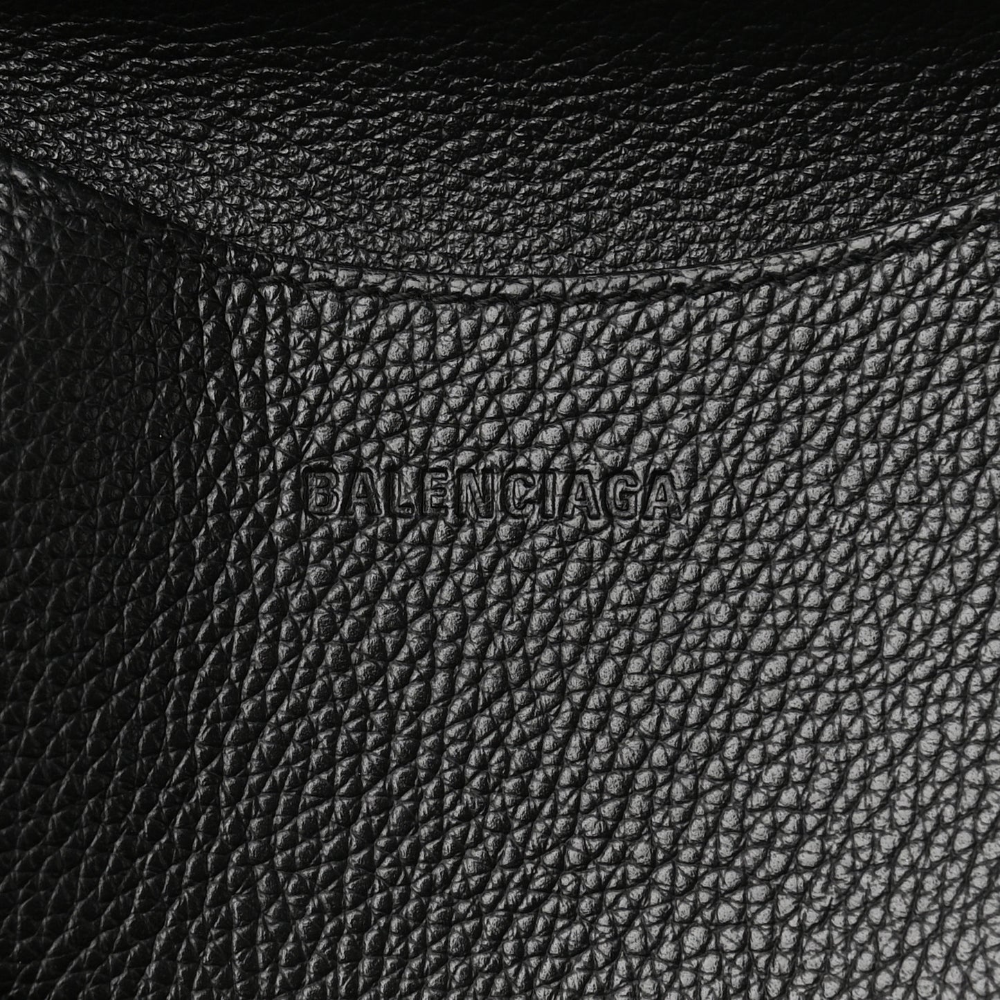 Grained Calfskin Neo Classic Black Hardware S City Black