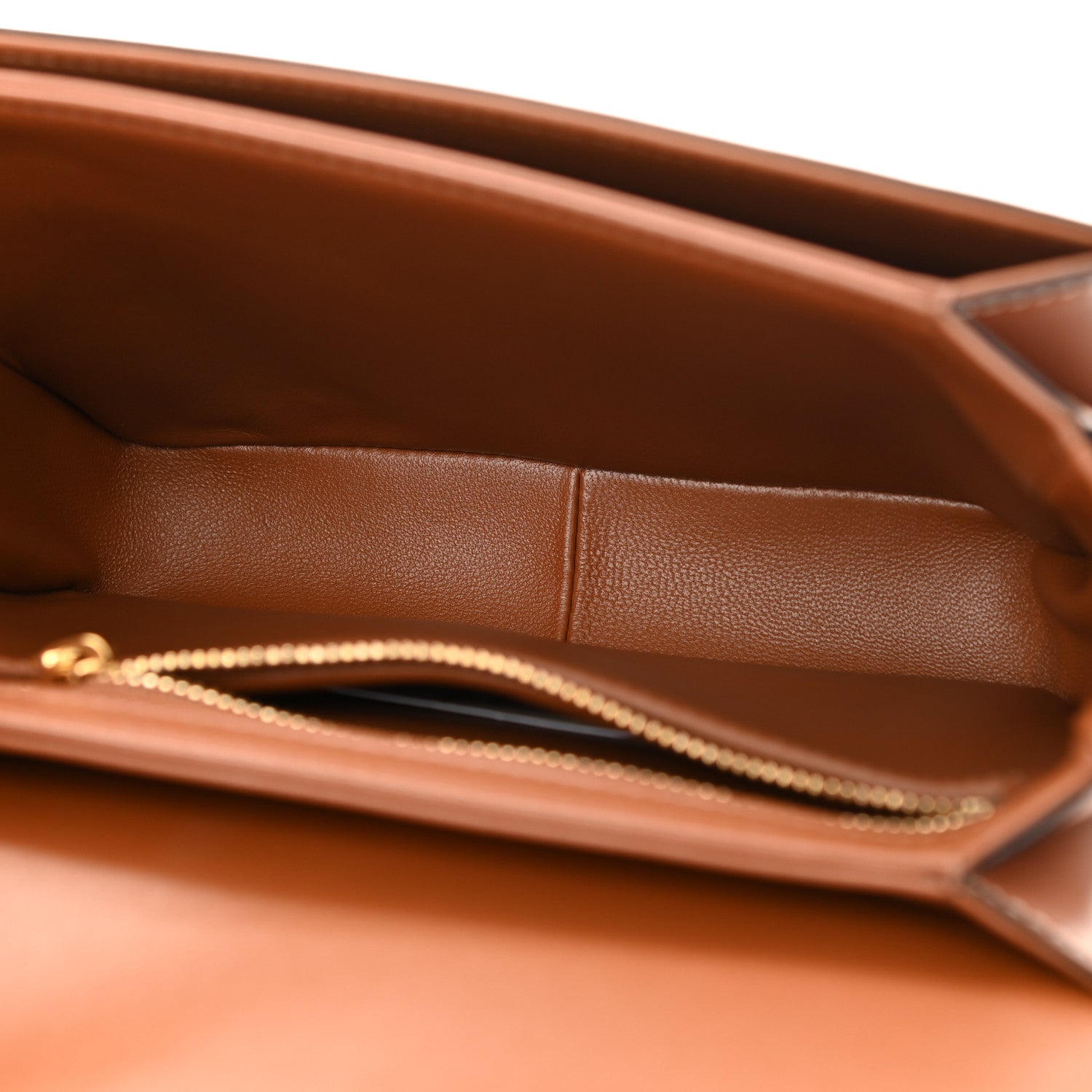 Celine Calfskin Triomphe Canvas Teen Triomphe Bag White 5 of 10