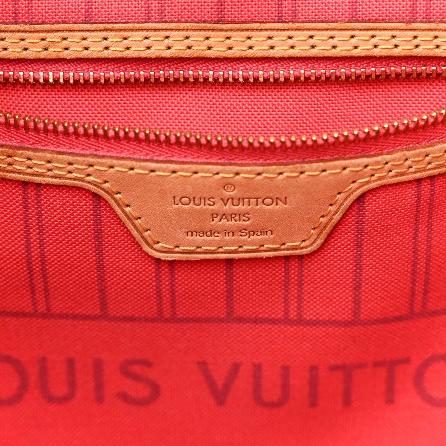 Monogram V Neverfull MM Grenade