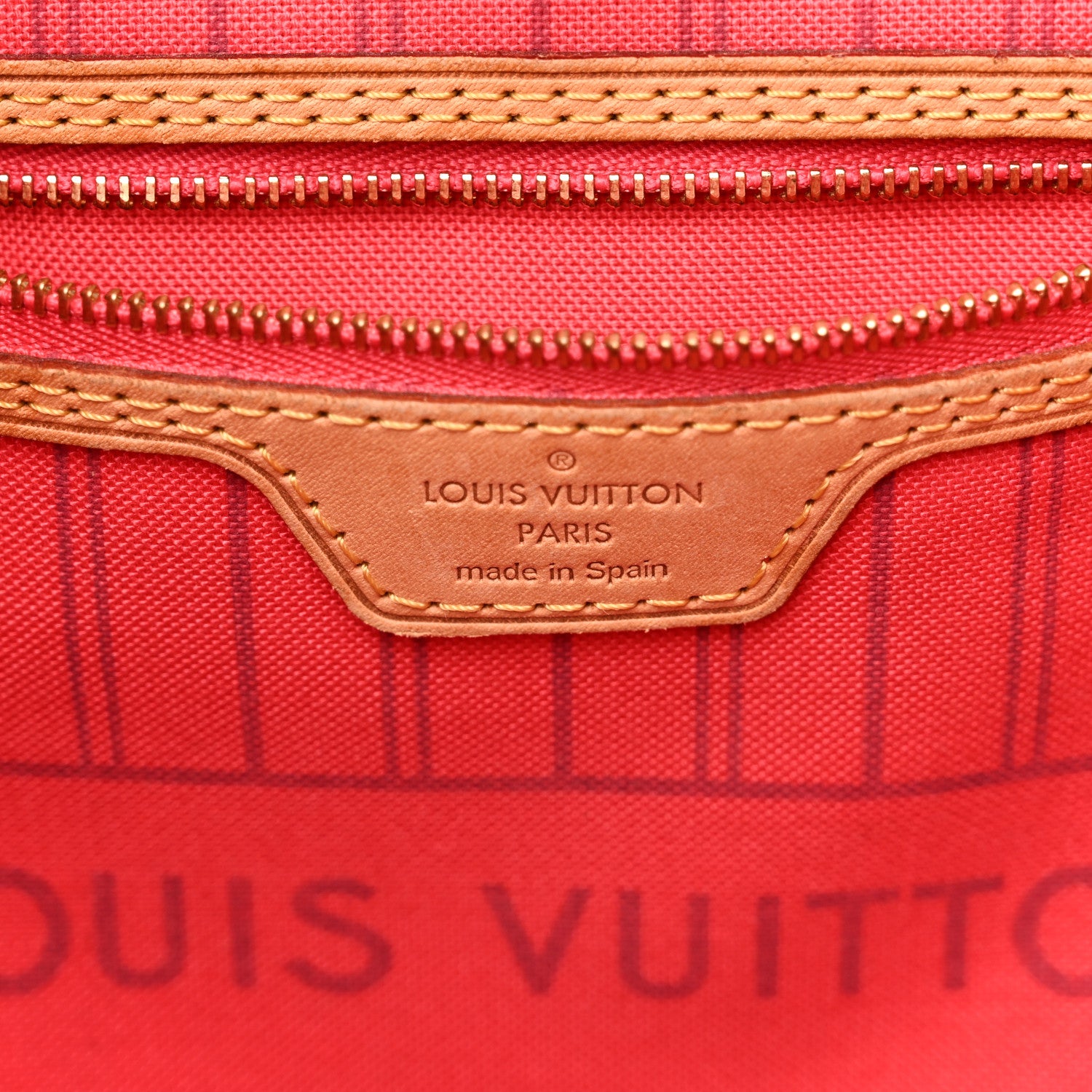 Louis Vuitton Monogram V Neverfull MM Grenade 6 of 10
