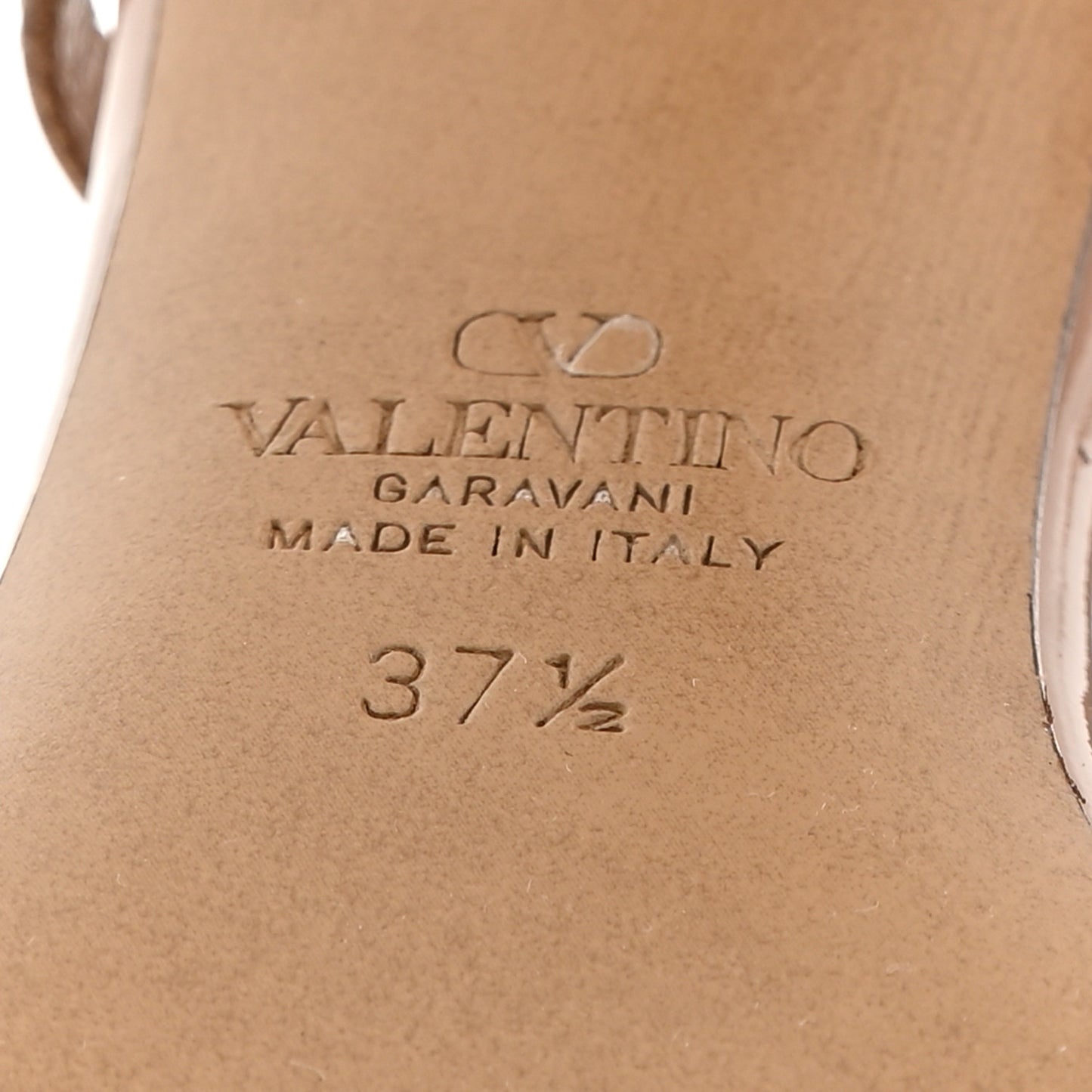 Patent Signature Vlogo Slingback 80mm Pumps 37.5 Rose Cannelle