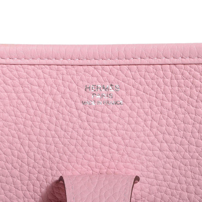 Hermes Taurillon Clemence Evelyne III GM Rose Sakura 7 of 15
