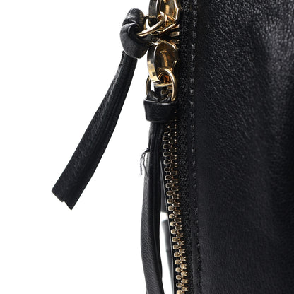 Versace Calfskin Palazzo Medusa Backpack Black 9 of 9