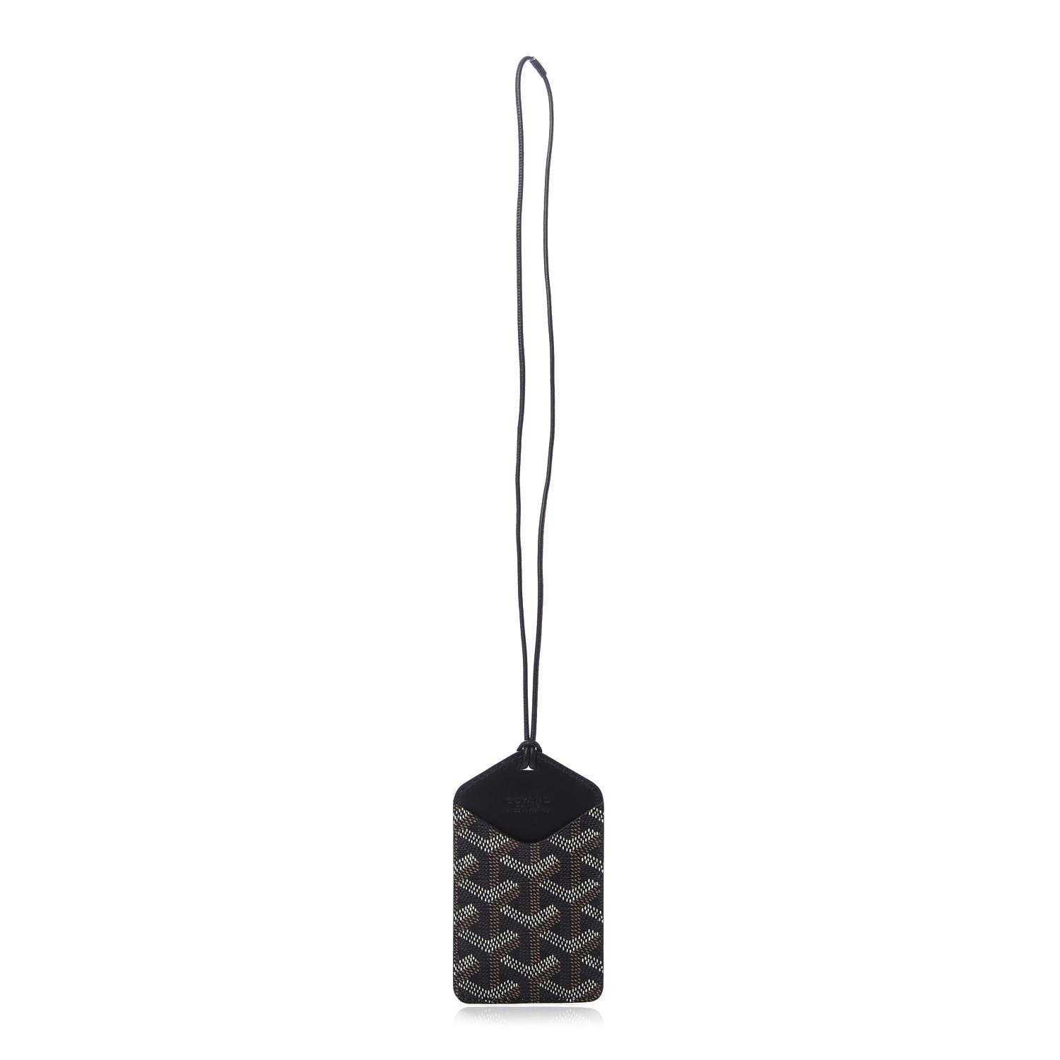 Goyard Goyardine Luggage Tag Black 1 of 6