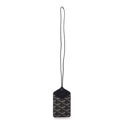 Goyard Goyardine Luggage Tag Black 1 of 6