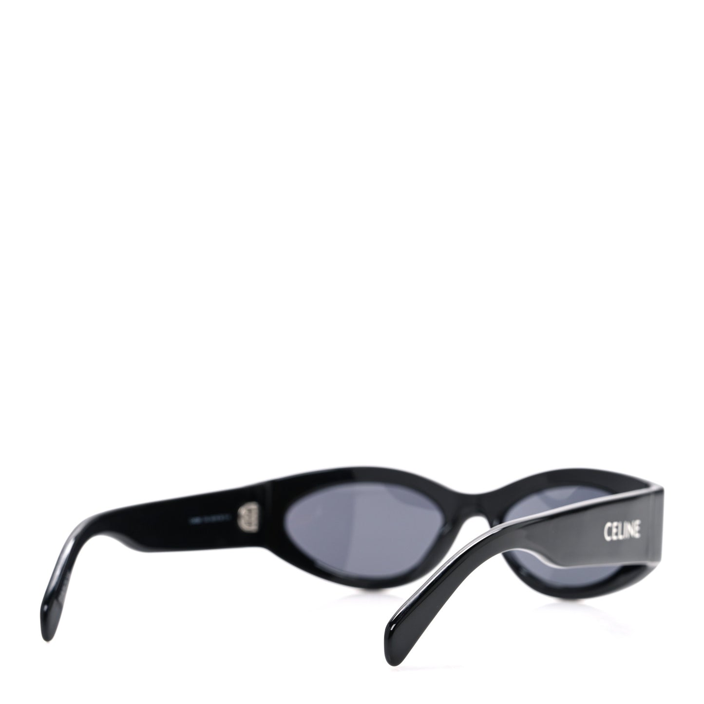 Acetate Monochroms Cat Eye Sunglasses CL40288I Black
