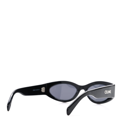 Celine Acetate Monochroms Cat Eye Sunglasses CL40288I Black 4 of 7