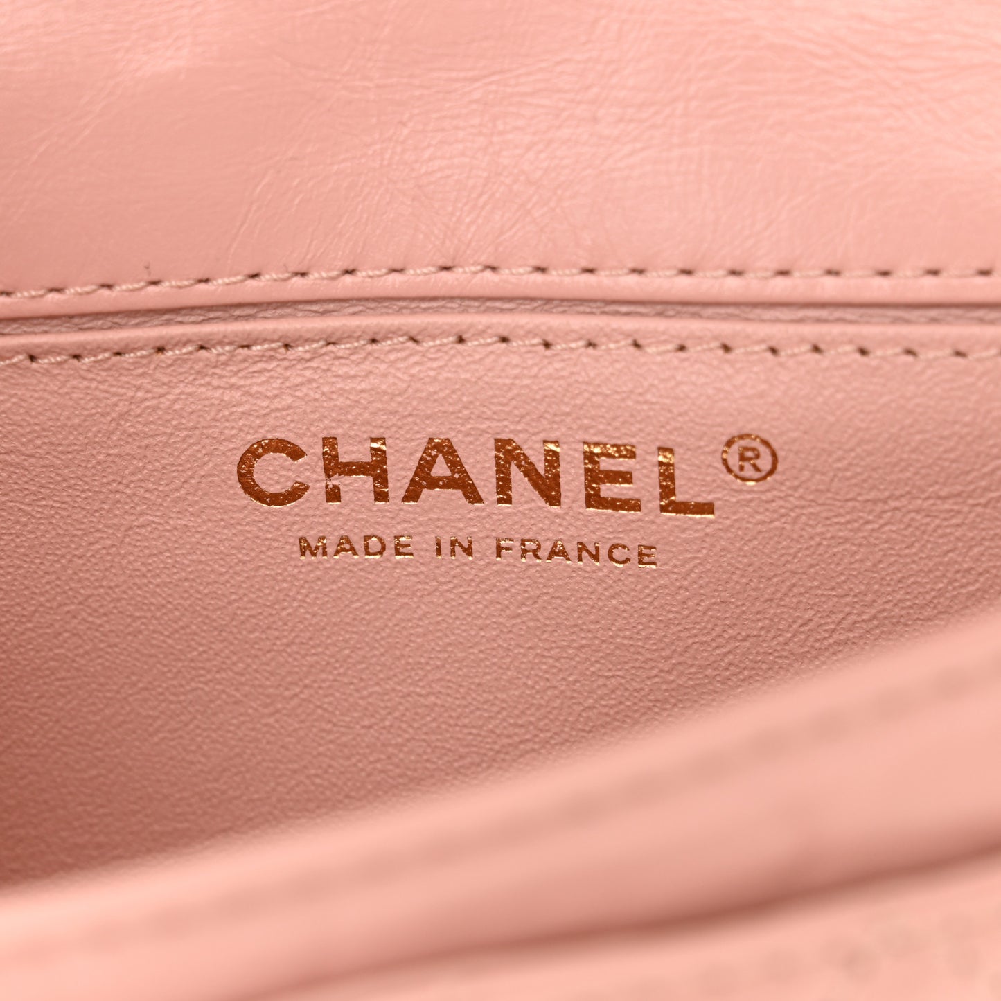 Aged Calfskin Quilted 2.55 Reissue Flap Belt Bag Pink