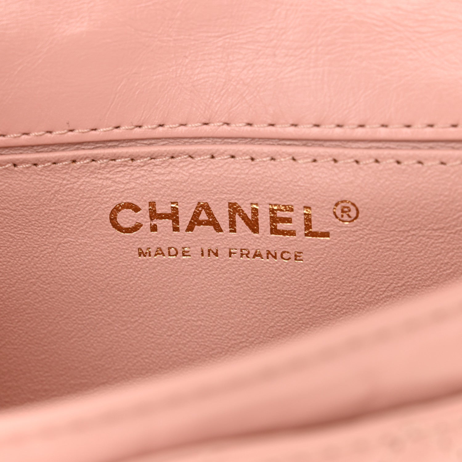 Chanel Aged Calfskin Quilted 2.55 Reissue Flap Belt Bag Pink 6 of 11