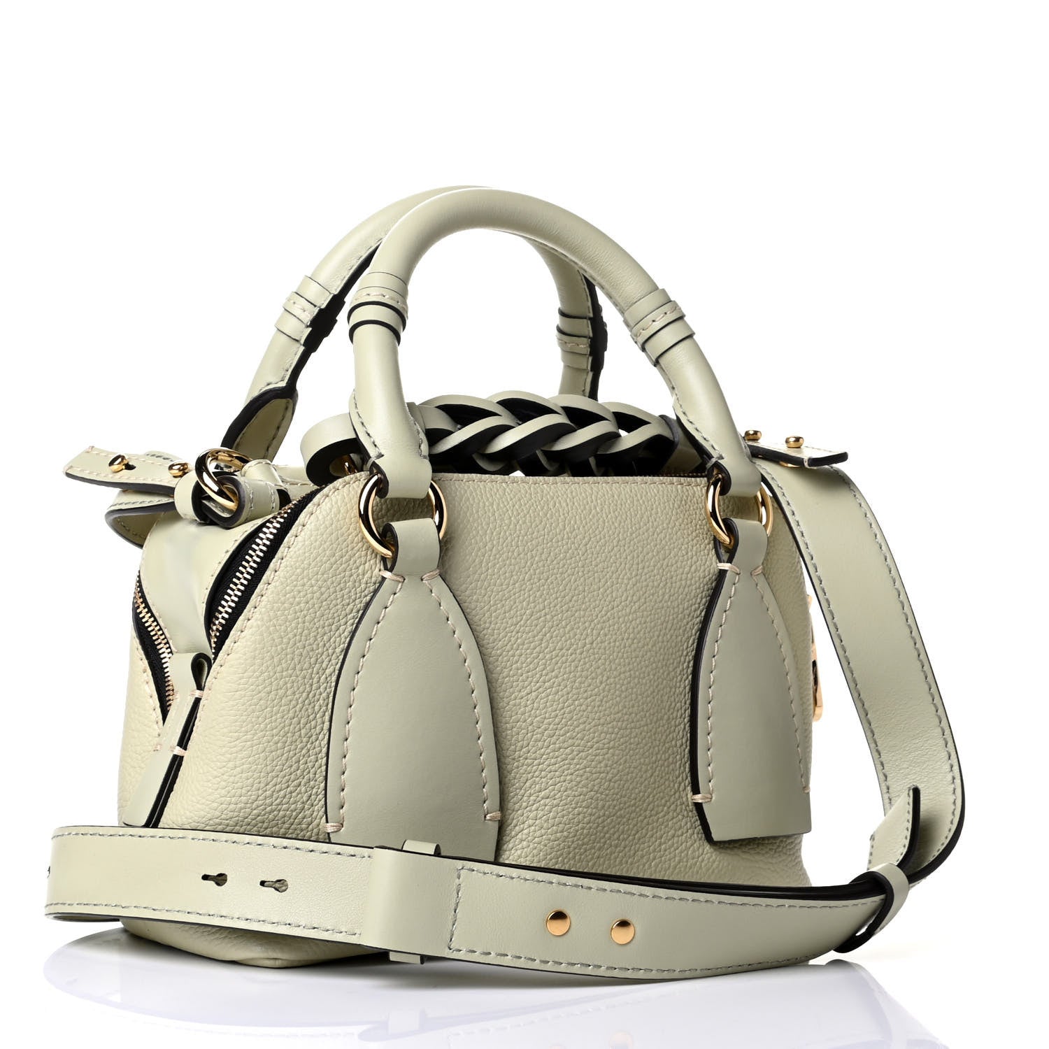 Chloe Calfskin Small Daria Light Eucalyptus 2 of 5