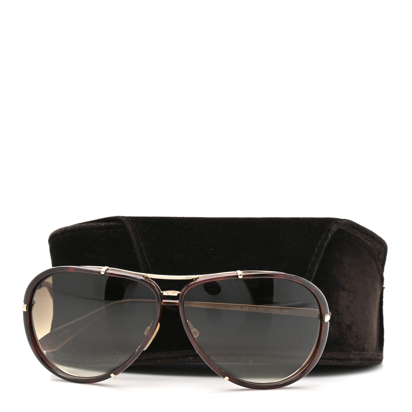 Cyrille Sunglasses TF 109 Tortoise