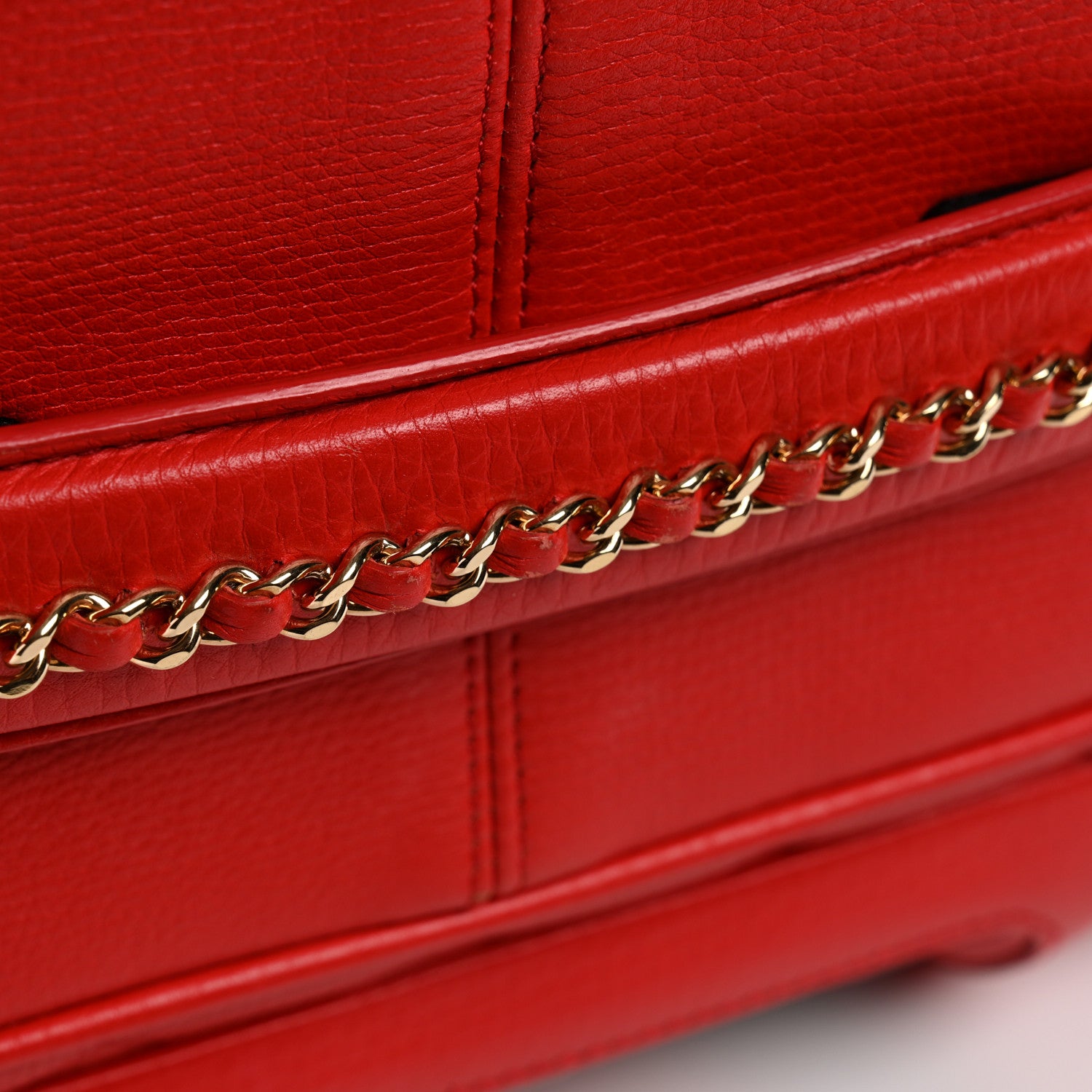Chanel Calfskin Quilted Coco Case Trolley Red 10 of 10