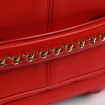 Chanel Calfskin Quilted Coco Case Trolley Red 10 of 10