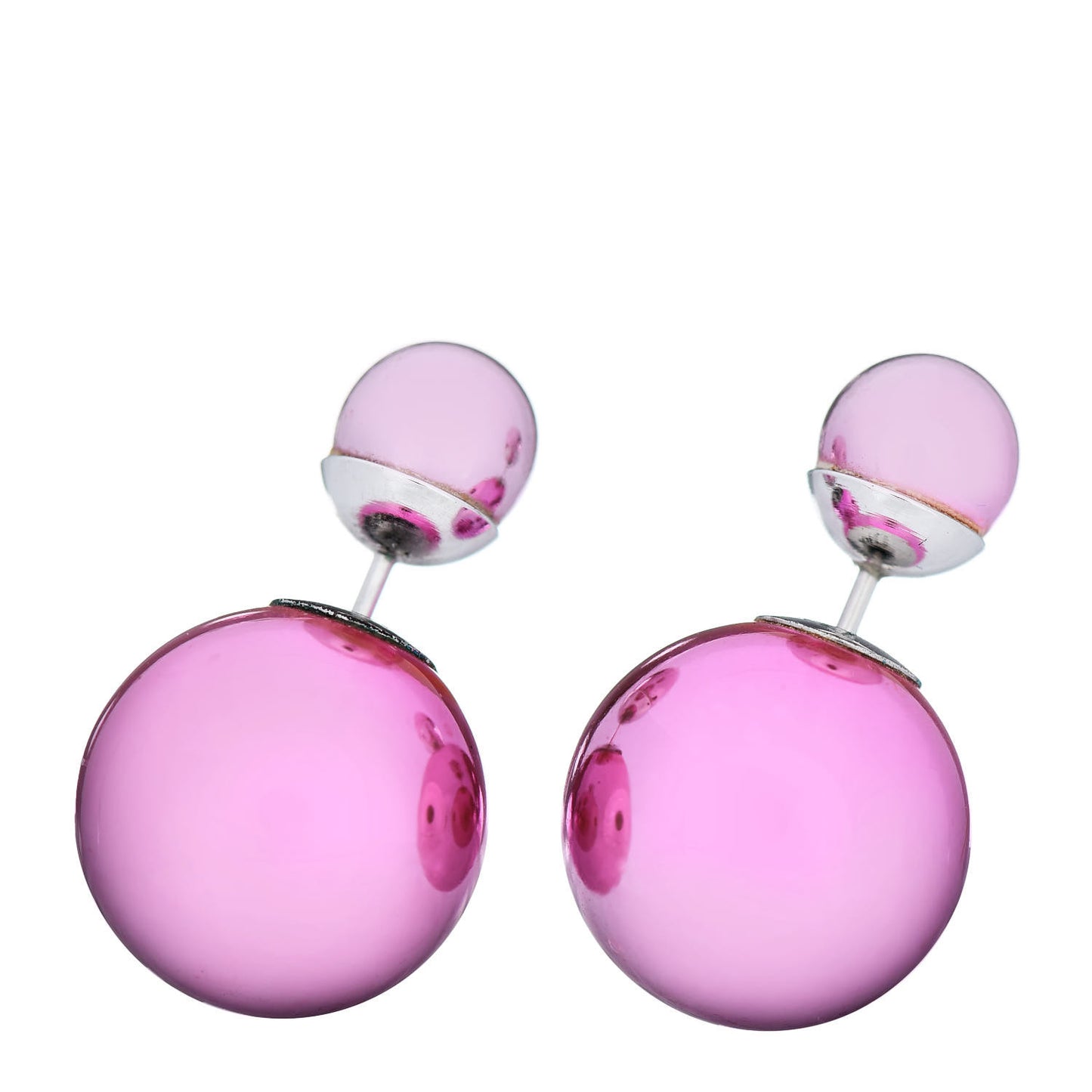Mise En Dior Tribal Earrings Pink