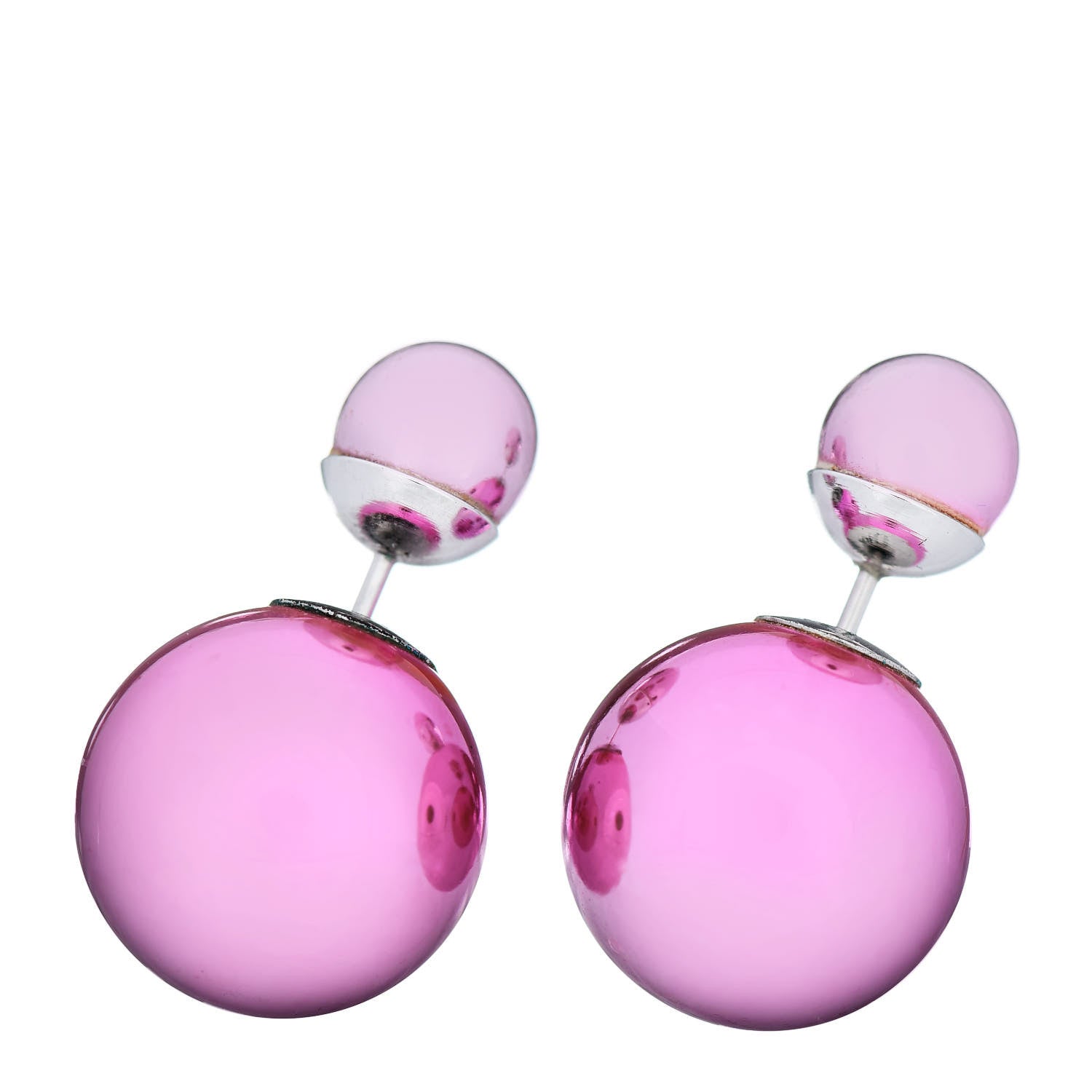 Christian Dior Mise En Dior Tribal Earrings Pink 1 of 4