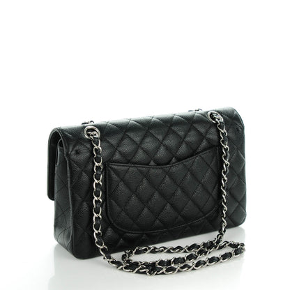Chanel Caviar Quilted Medium Double Flap Black 3 of 8