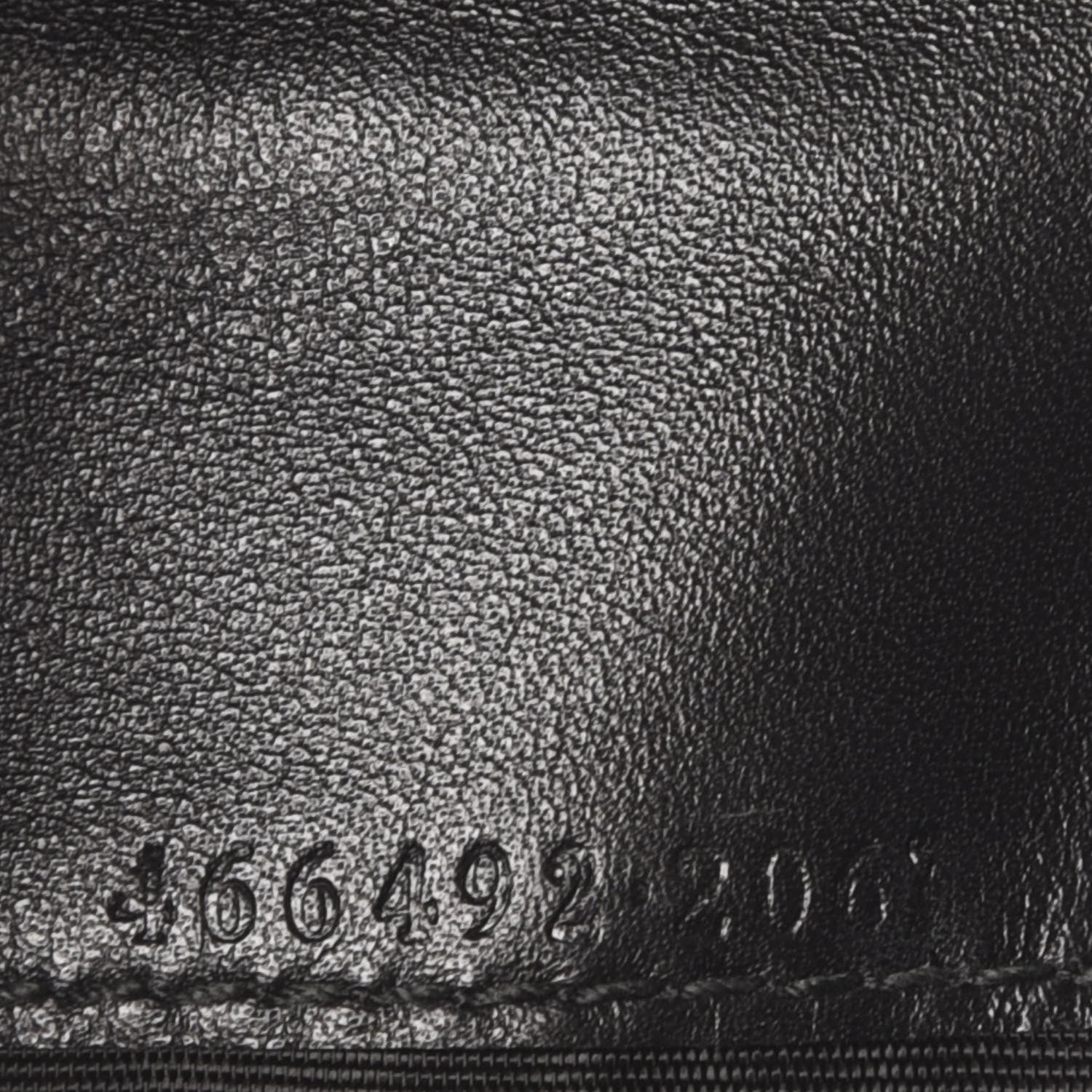 Gucci Calfskin Matelasse GG Marmont Card Case Wallet Black 9 of 12