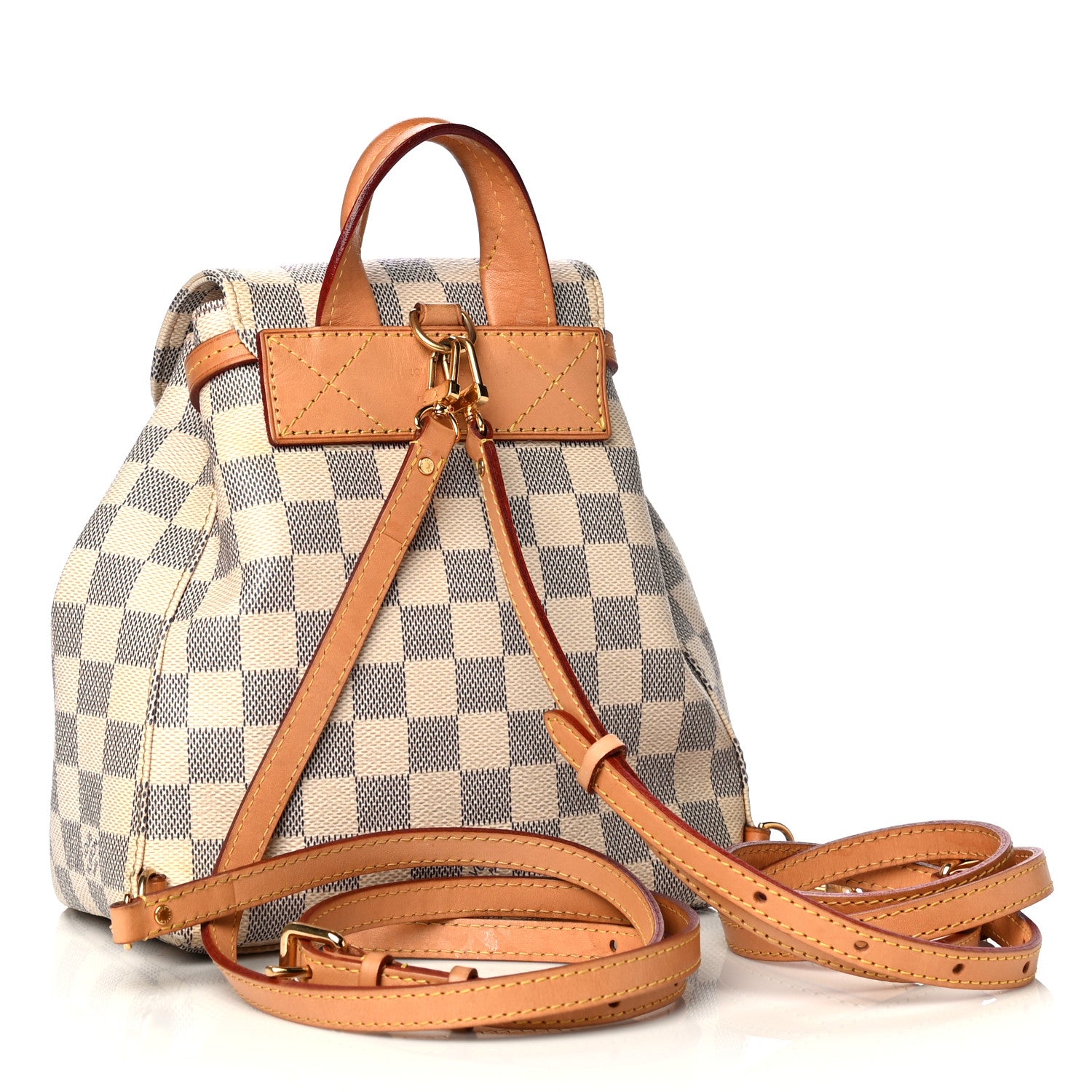 Louis Vuitton Damier Azur Sperone BB Backpack 2 of 4