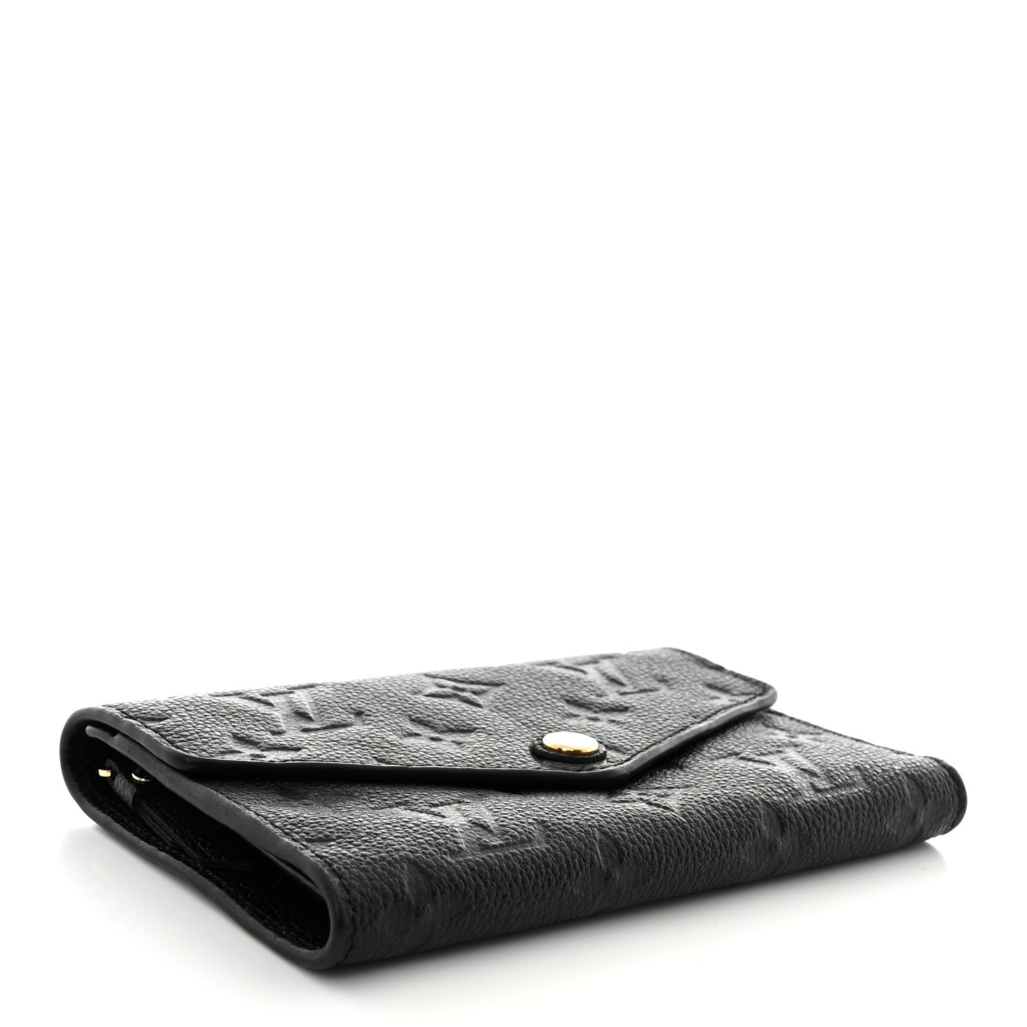 Louis Vuitton Empreinte Compact Curieuse Wallet Black 4 of 10