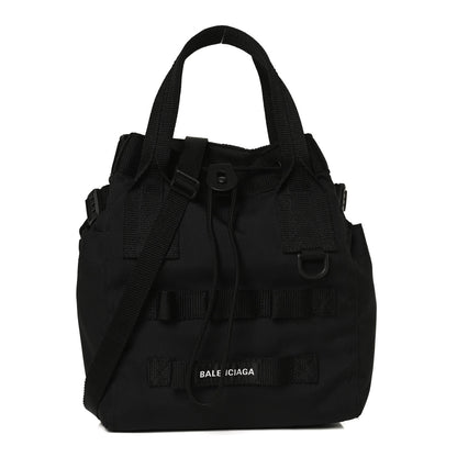 Balenciaga Nylon Small Army Tote Bag Black 1 of 11