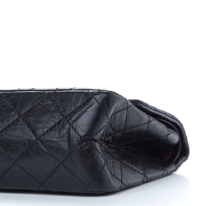 Chanel Aged Calfskin Quilted 2.55 Reissue 226 Flap Black 9 of 9