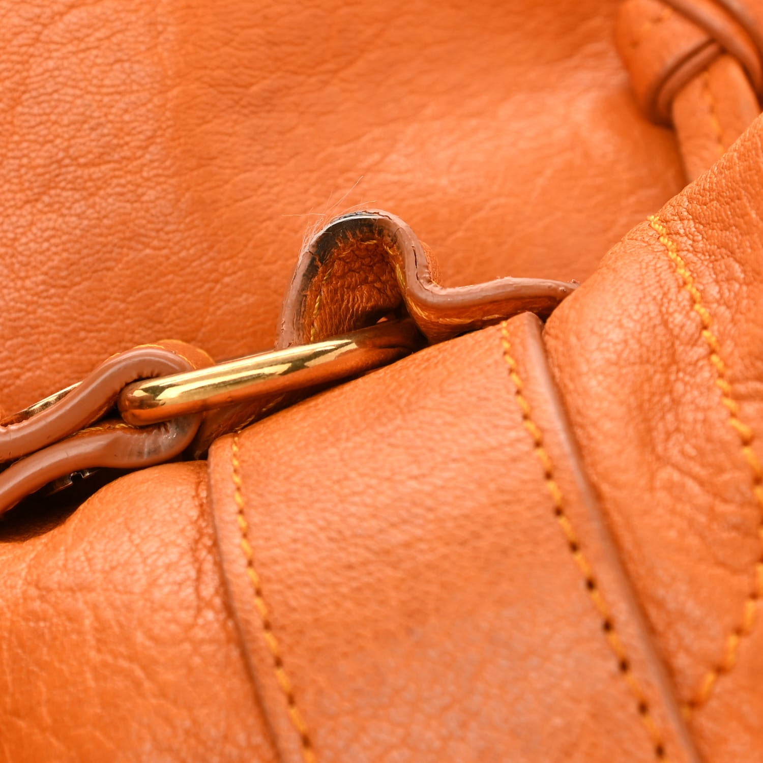 Proenza Schouler Lambskin Medium PS1 Satchel Saffron 13 of 15