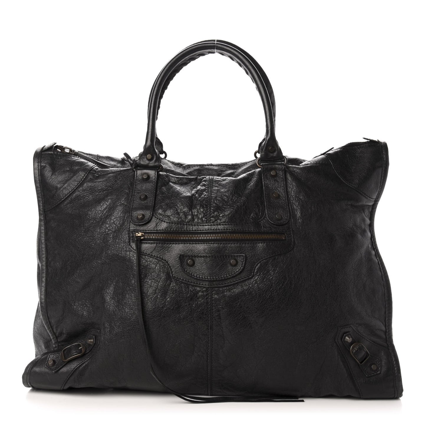 Agneau Classic Hardware Weekender Black