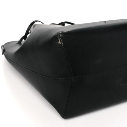 Mansur Gavriel Vegetable Tanned Calfskin Bucket Bag Black Dolly 8 of 14