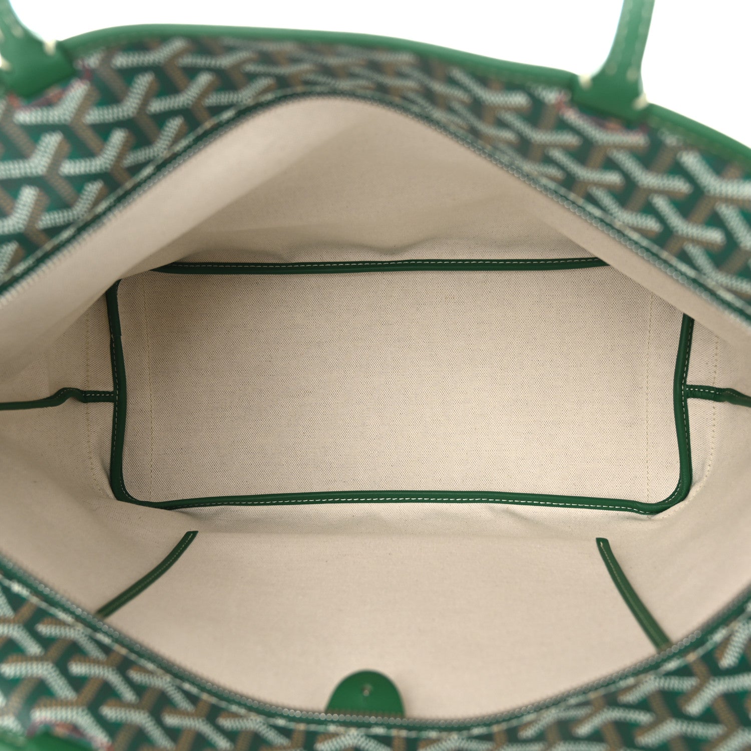 Goyard Goyardine Artois MM Green 5 of 10