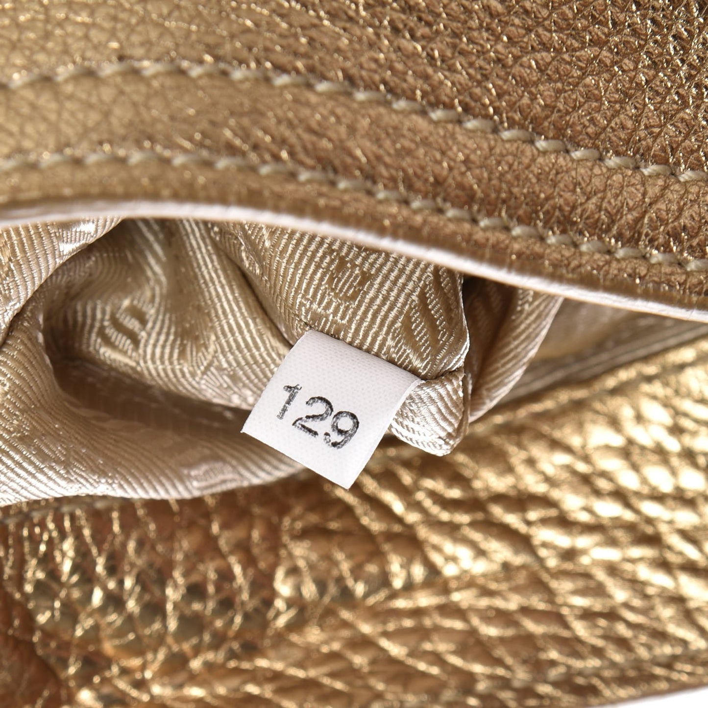 Vitello Daino Crossbody Bag Platino