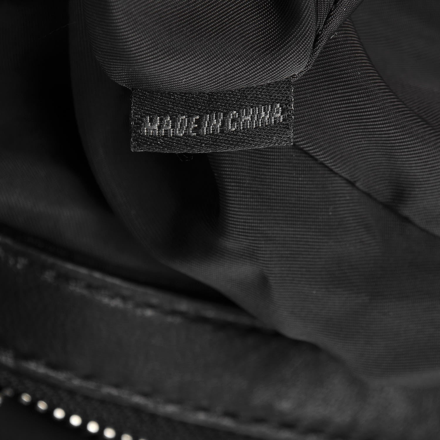 Alexander Wang Lambskin Marti Backpack Bag Washed Black Rhodium Hardware 9 of 9