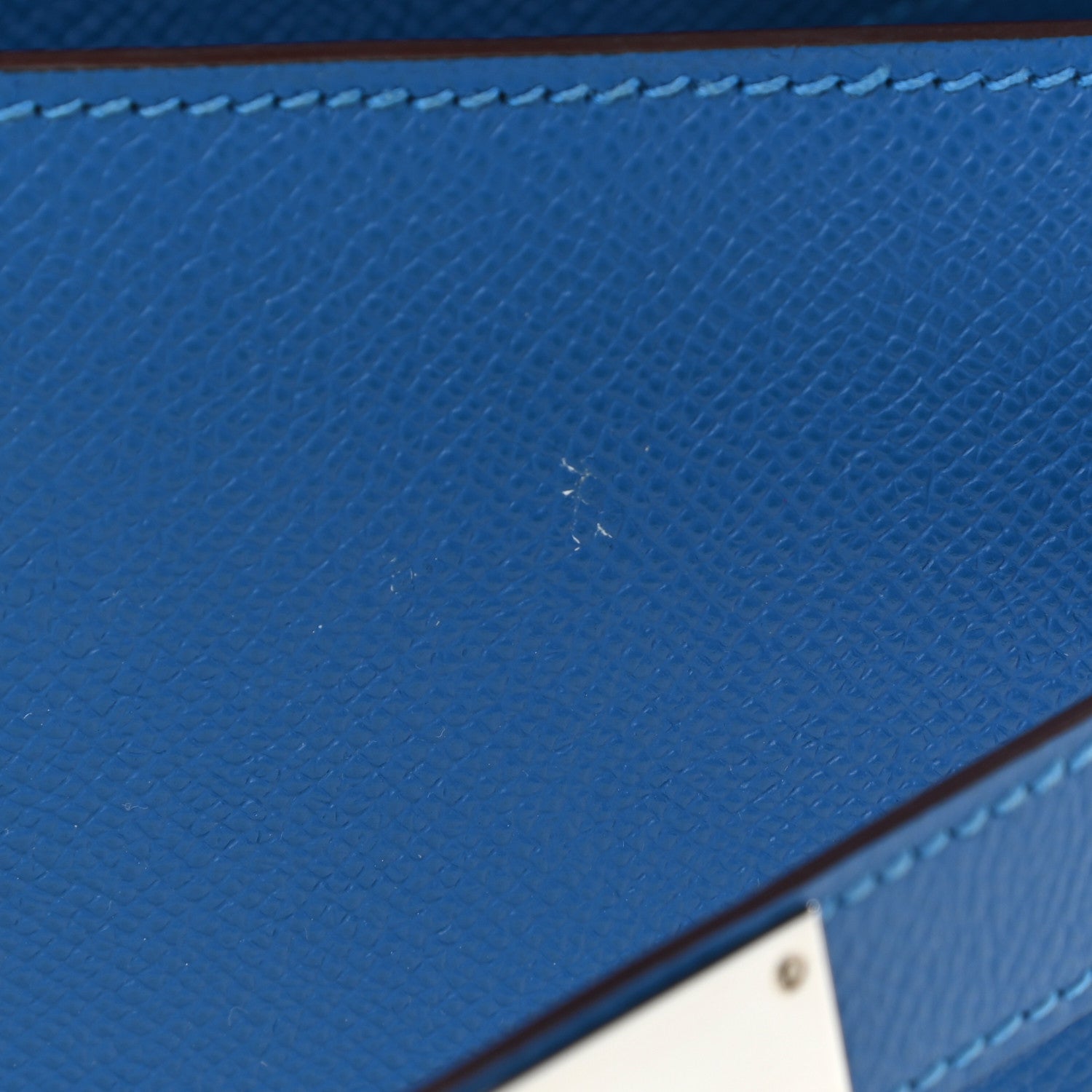 Hermes Epsom Kelly Sellier 32 Bleu Izmir 11 of 13