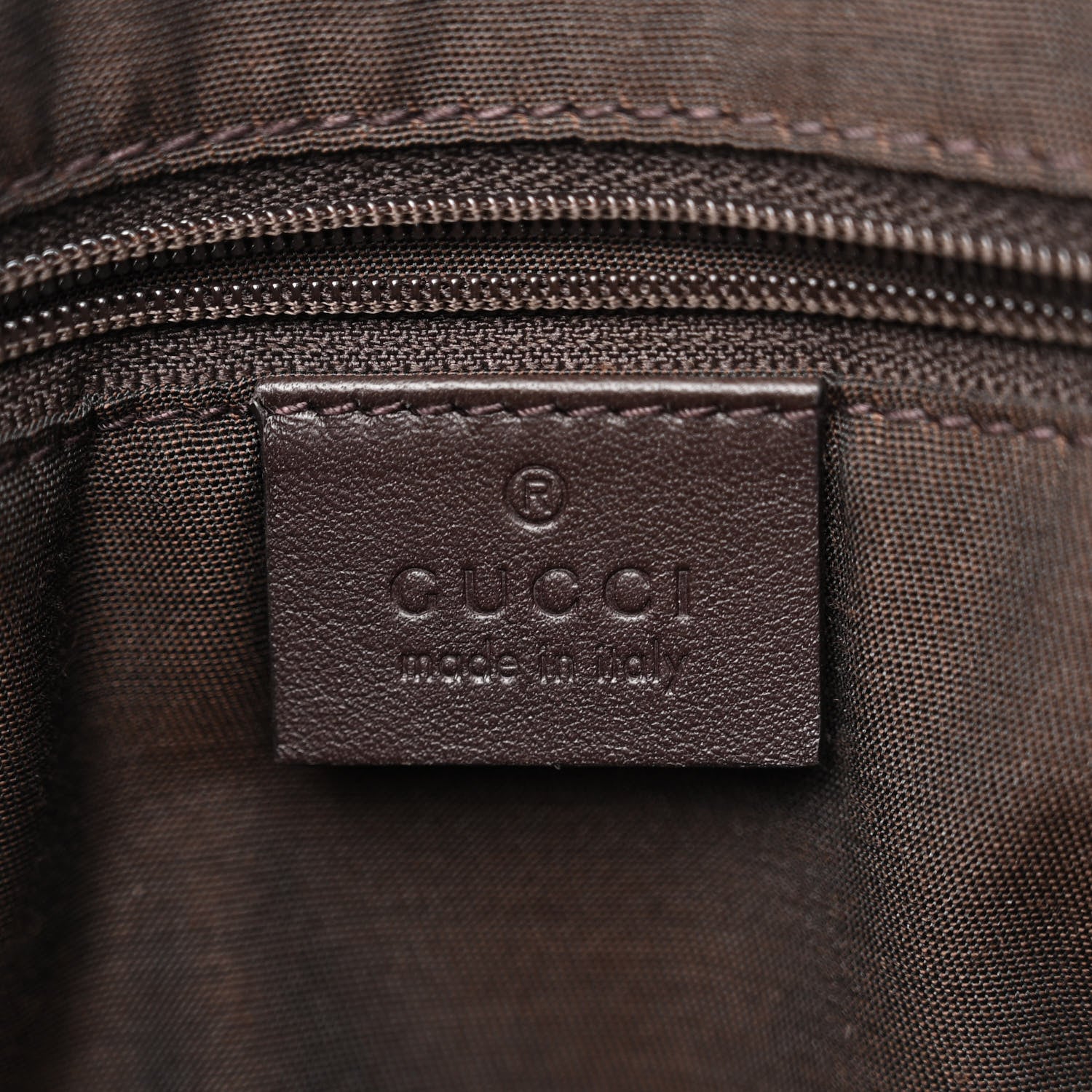 Gucci GG Plus Monogram Medium Flat Messenger Bag Dark Brown 6 of 16