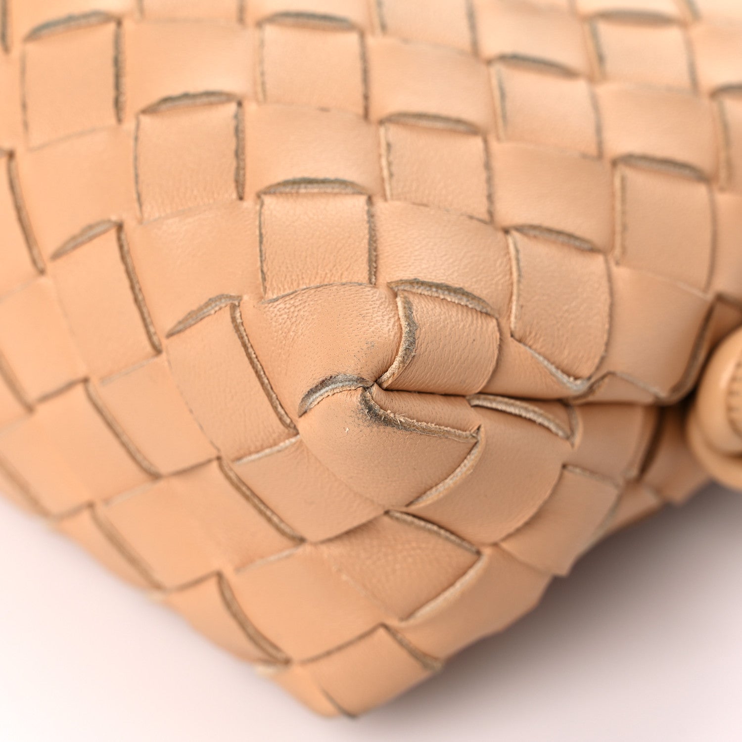 Bottega Veneta Nappa Intrecciato Mini Loop Camera Bag Almond 10 of 16