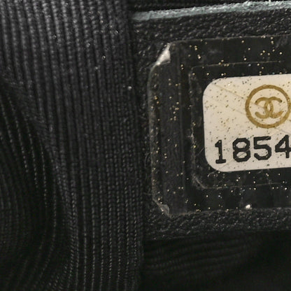 Chanel Calfskin Enchained Medium Boy Flap Black 6 of 10