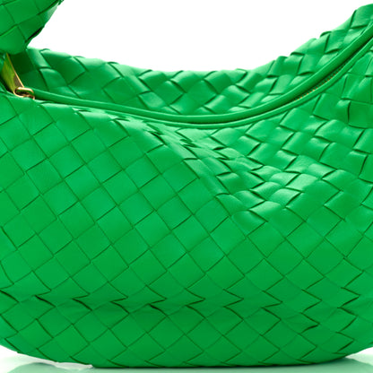 Bottega Veneta Nappa Intrecciato Teen Jodie Hobo Parakeet 8 of 10