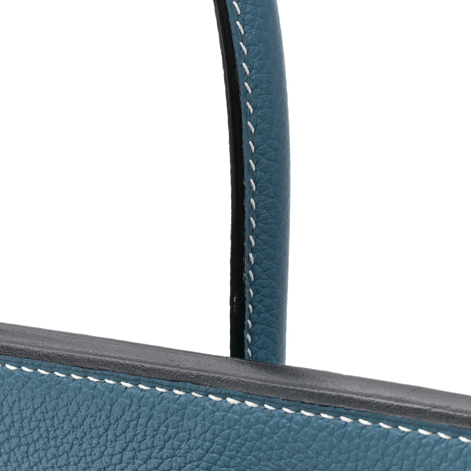 Hermes Togo BIRKIN 30 Blue Jean 14 of 17