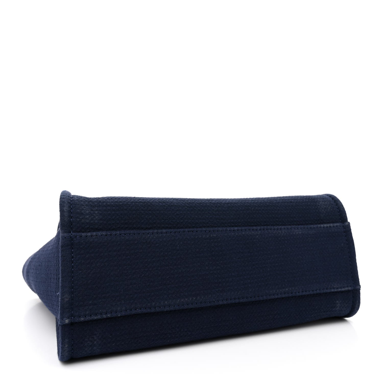 Chanel Mixed Fibers Small Deauville Tote Navy 5 of 13