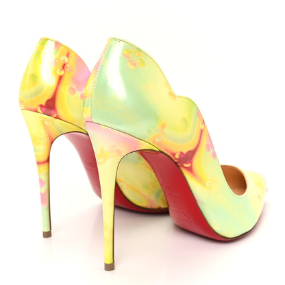 Christian Louboutin Patent Discolaser Hot Chick 100 Pumps 36.5 California 36.5 5 of 8